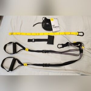 TRX Yellow and Black Suspension Trainer